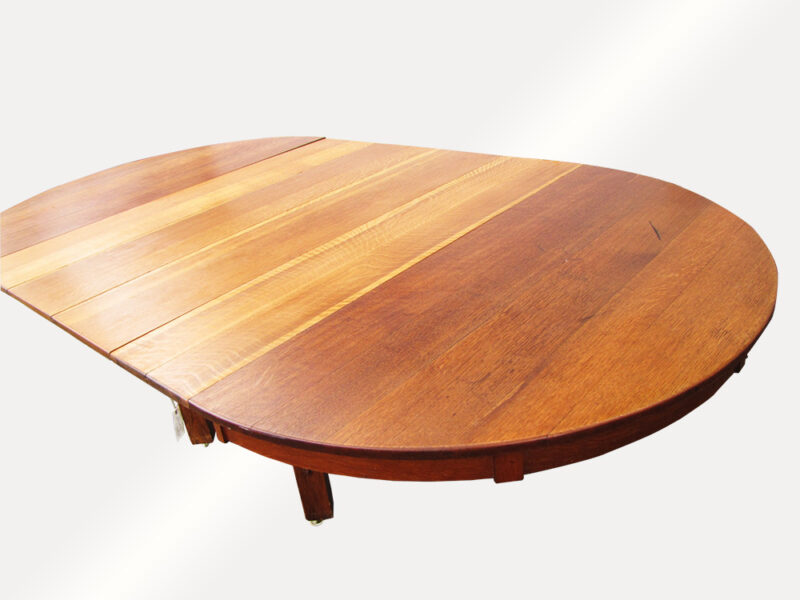 Large Antique Stickley Brothers Dining Table W2678 - Image 4