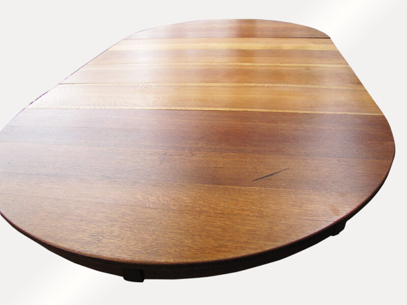 Large Antique Stickley Brothers Dining Table W2678 - Image 17
