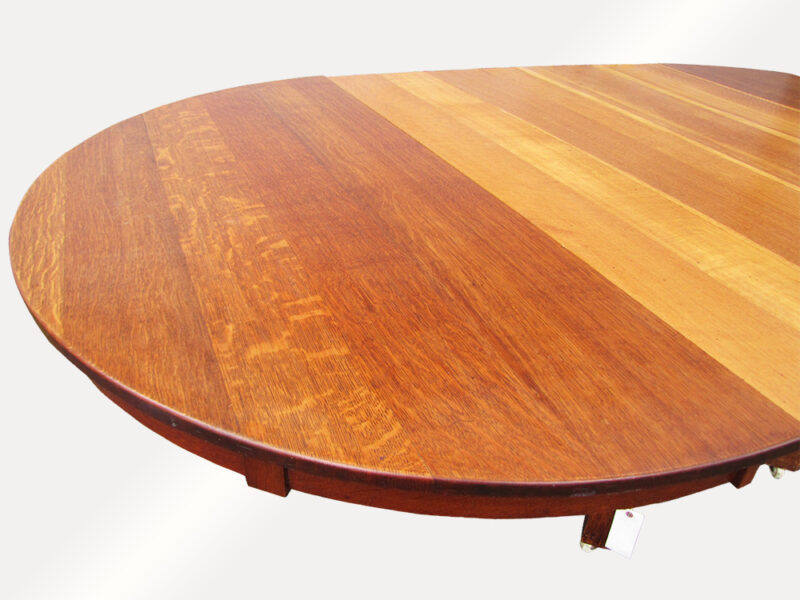 Large Antique Stickley Brothers Dining Table W2678 - Image 6
