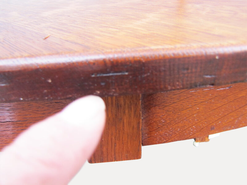 Large Antique Stickley Brothers Dining Table W2678 - Image 11