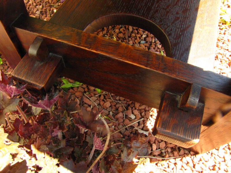 Superb Antique Roycroft Bench w2716 - Image 2