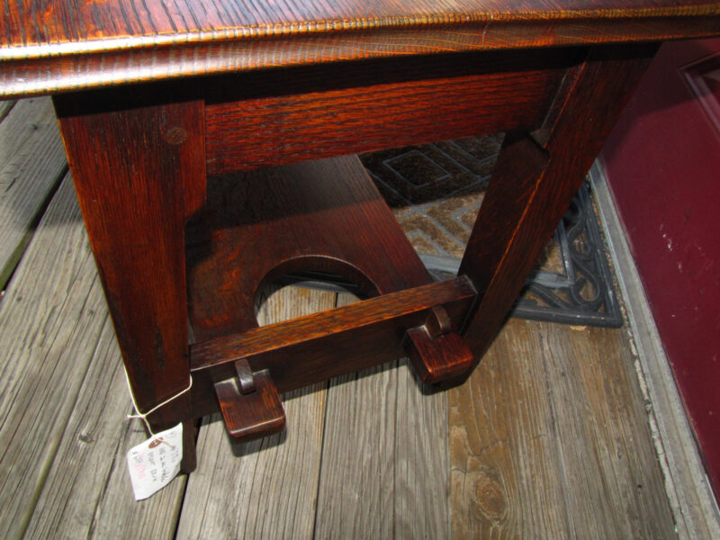Superb Antique Roycroft Bench w2716 - Image 9