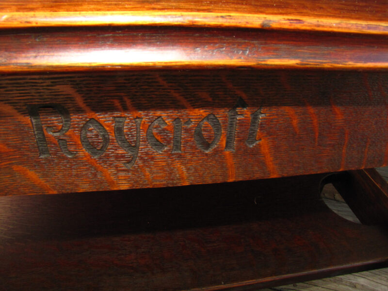 Superb Antique Roycroft Bench w2716 - Image 11