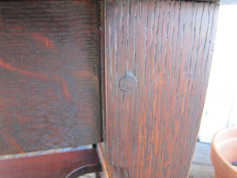 Superb Antique Roycroft Bench w2716 - Image 15
