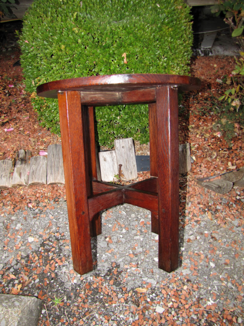 Superb Antique Gustav Stickley Tabouret W2726 - Image 4