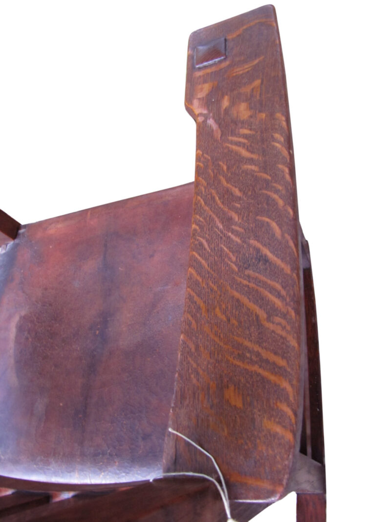 Gustav Stickley  Arm Rocker |  w2732‎ - Image 3