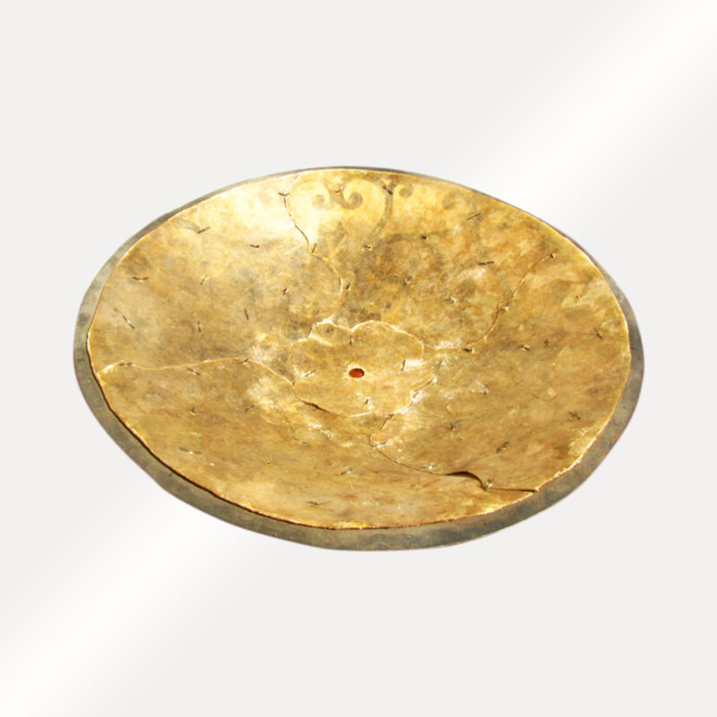 Antique Arts & Crafts Ceiling Light With Mica W2743 - Image 8