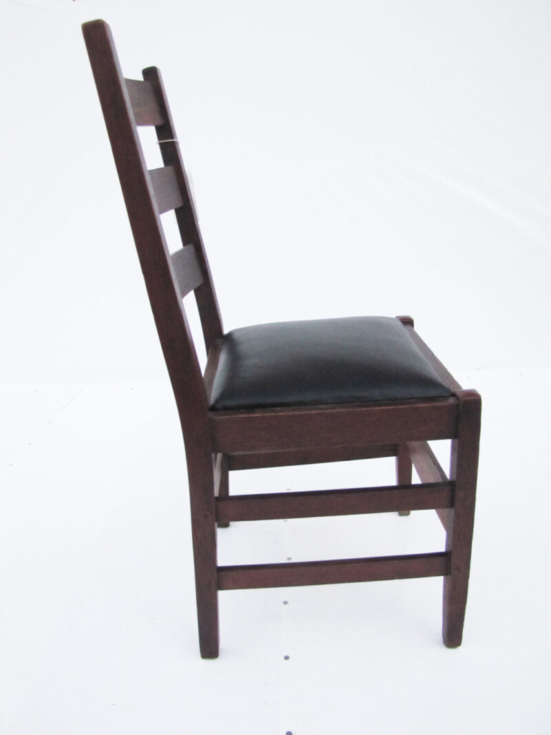 Antique Good Gustav Stickley Side Chair w2815 - Image 7