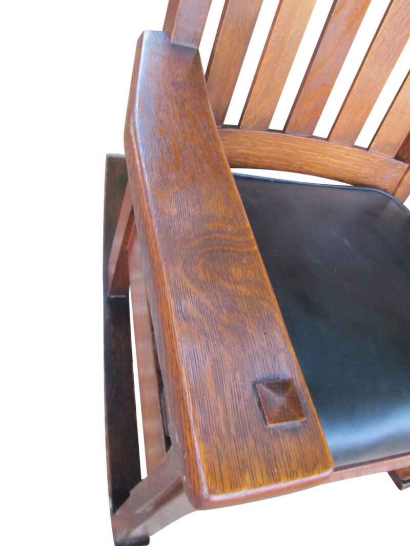 SUPERB J M Young Arm Rocker w2816-1 - Image 11