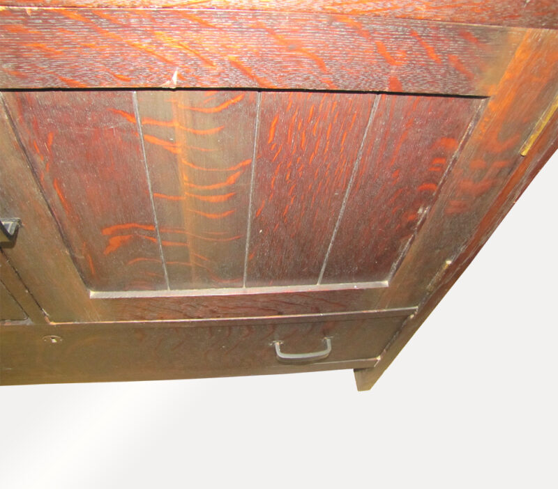 Antique Compact Small Sideboard/ Server w2823 (Stickley Era) - Image 3