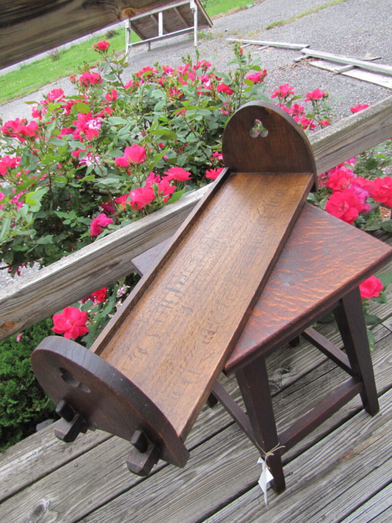 Antique Roycroft Table Book Stand w2849 - Image 2