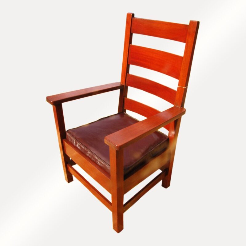 Stickley Brothers High Back Armchair W2872 - Image 3