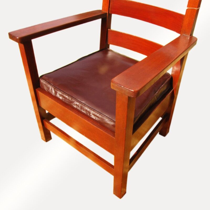 Stickley Brothers High Back Armchair W2872 - Image 6