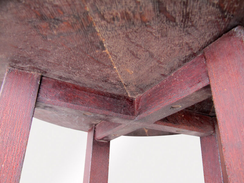Antique Gustav Stickley taburet w2921 - Image 9