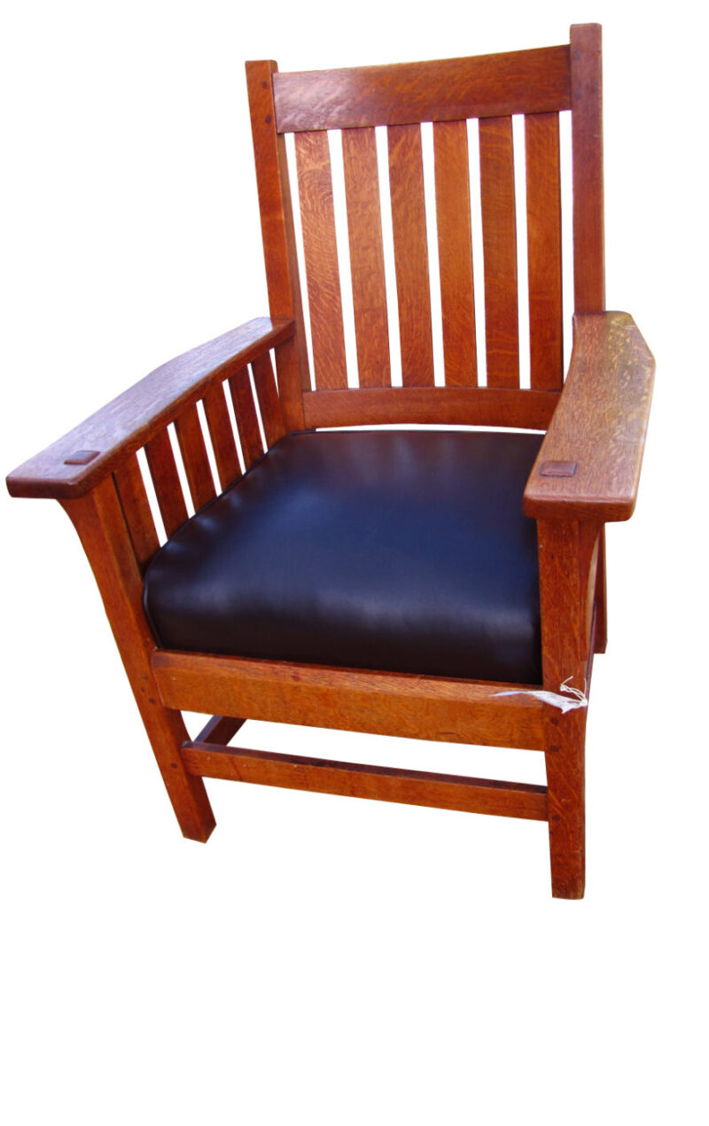 Superb L&jg Stickley Arm Chair | W2924