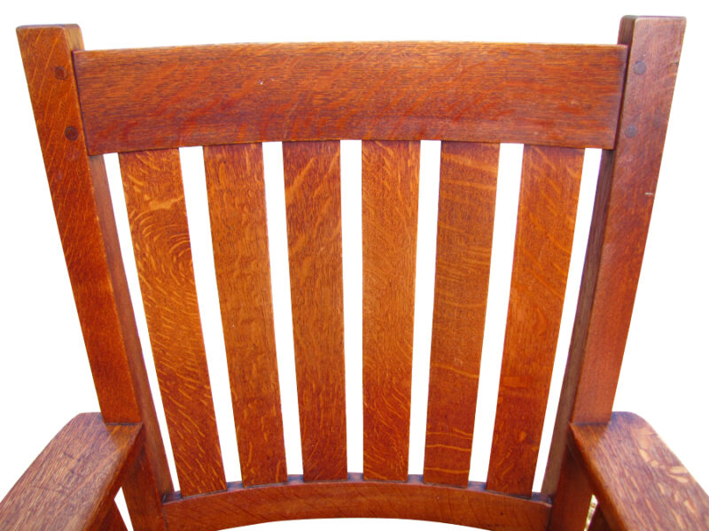 Superb L&jg Stickley Arm Chair | W2924 - Image 7