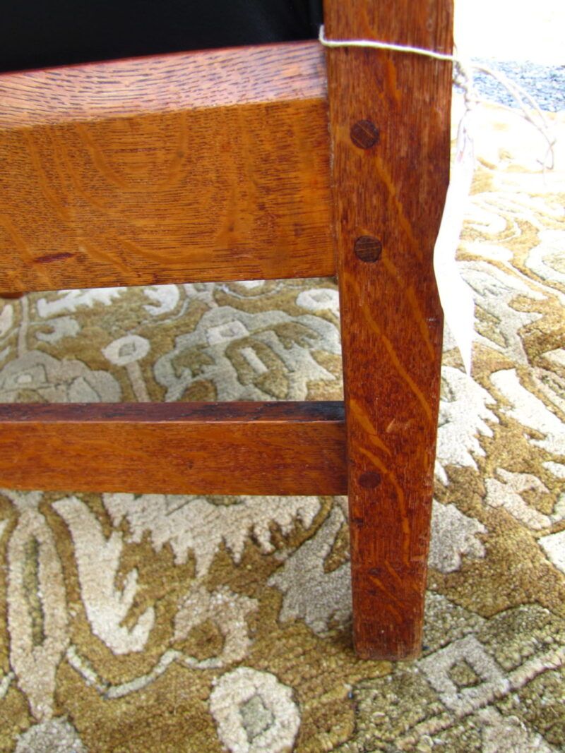 Superb L&jg Stickley Arm Chair | W2924 - Image 9
