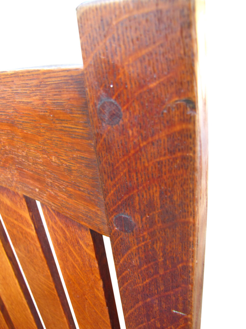Superb L&jg Stickley Arm Chair | W2924 - Image 11