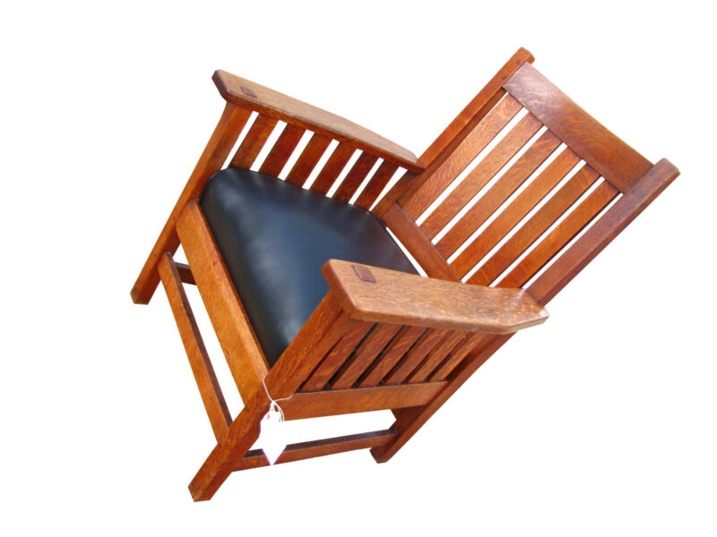 Superb L&jg Stickley Arm Chair | W2924 - Image 18