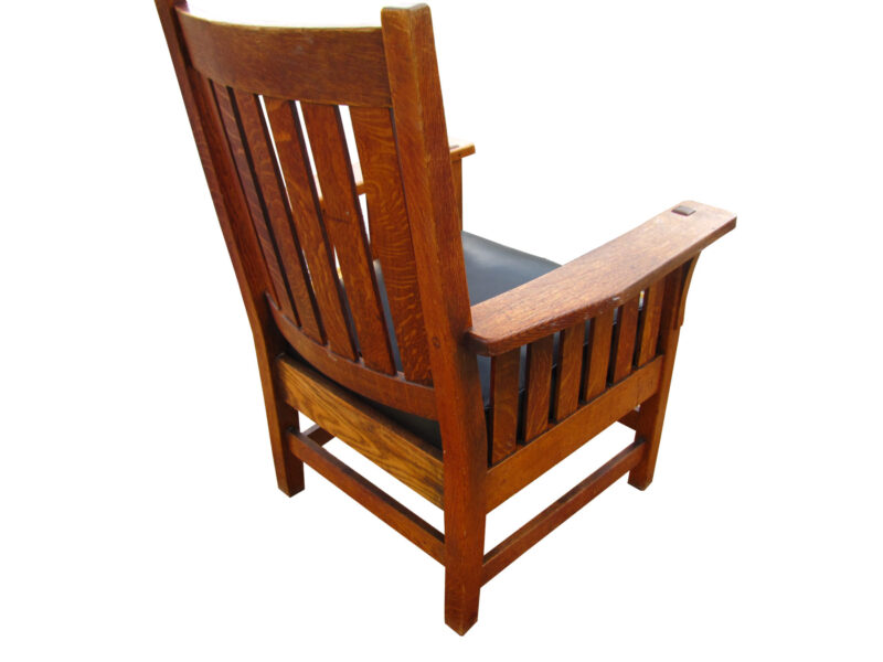 Superb L&jg Stickley Arm Chair | W2924 - Image 19