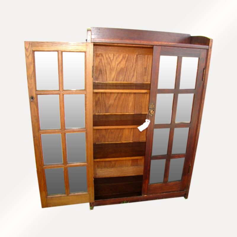 Gustav Stickley Narrow Bookcase W2940 XXX SOLD - Image 4