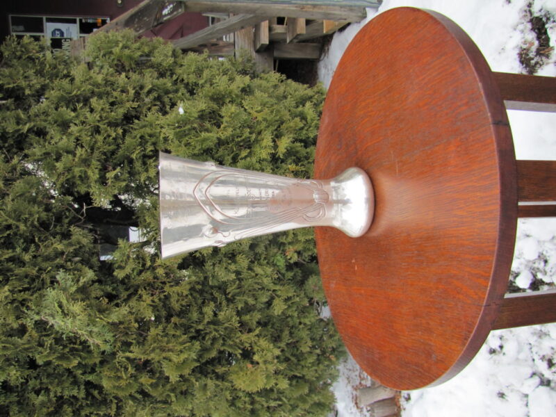Antique P. Hertz Silver Award Vase W2953