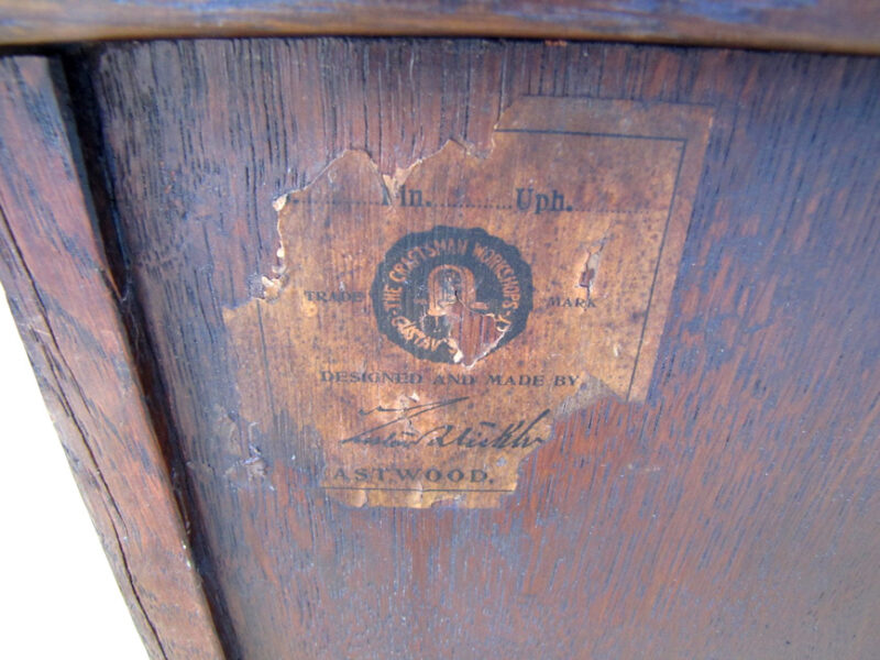 Antique Gustav Stickley Cellarette w2958 - Image 8