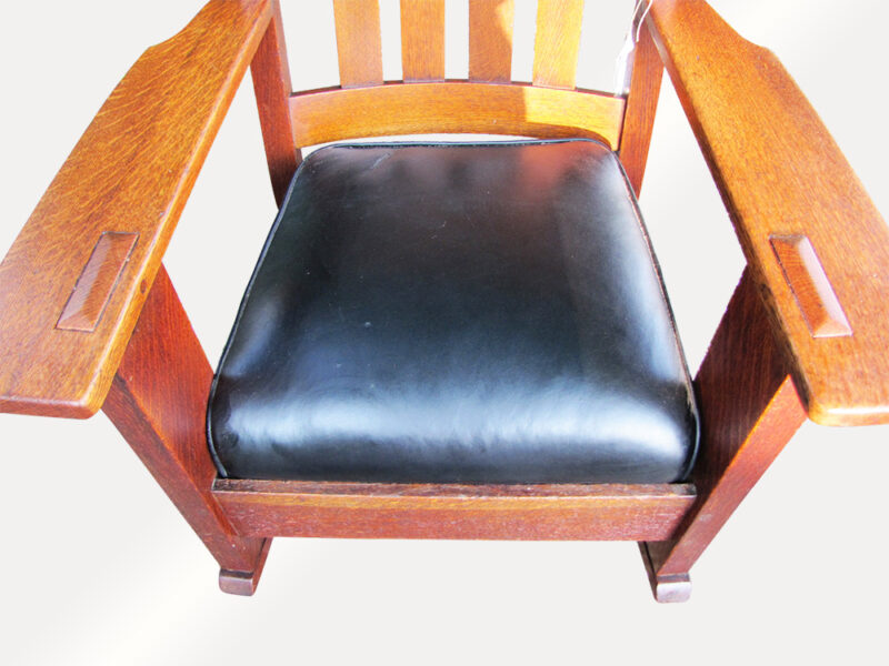 Antique  C. Stickley  Arm  Rocker  W2961 - Image 3