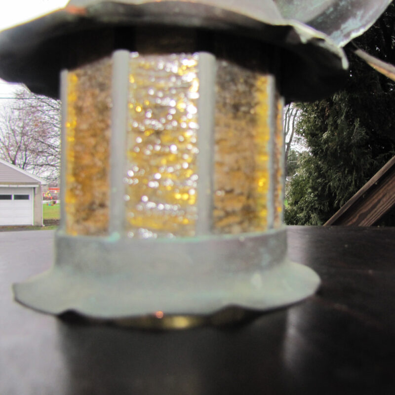 Antique A&C Wall Lantern  w3042 - Image 5