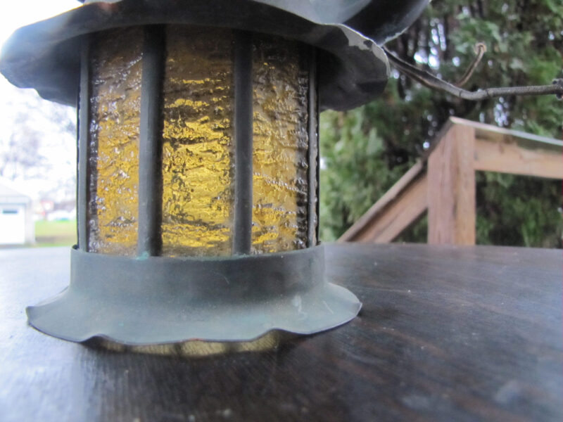 Antique A&C Wall Lantern  w3042 - Image 3