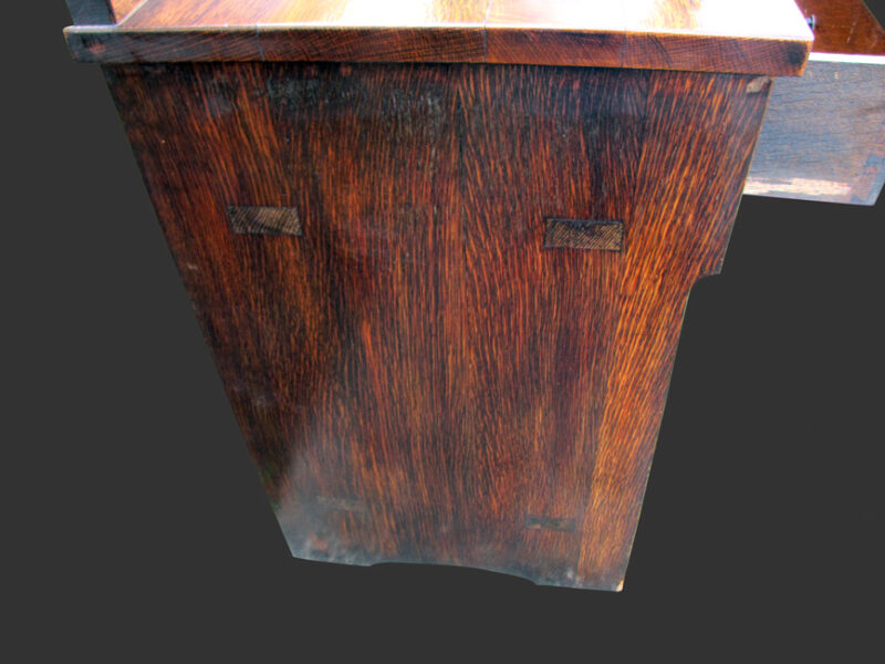Antique EARLY rare GUSTAV STICKLEY server  w3053 - Image 8