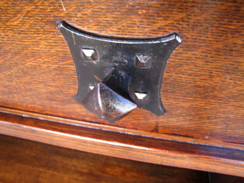 Antique EARLY rare GUSTAV STICKLEY server  w3053 - Image 6