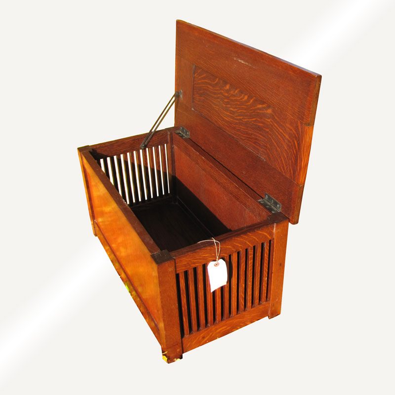 Antique Stickley Blanket Chest W3058 - Image 3