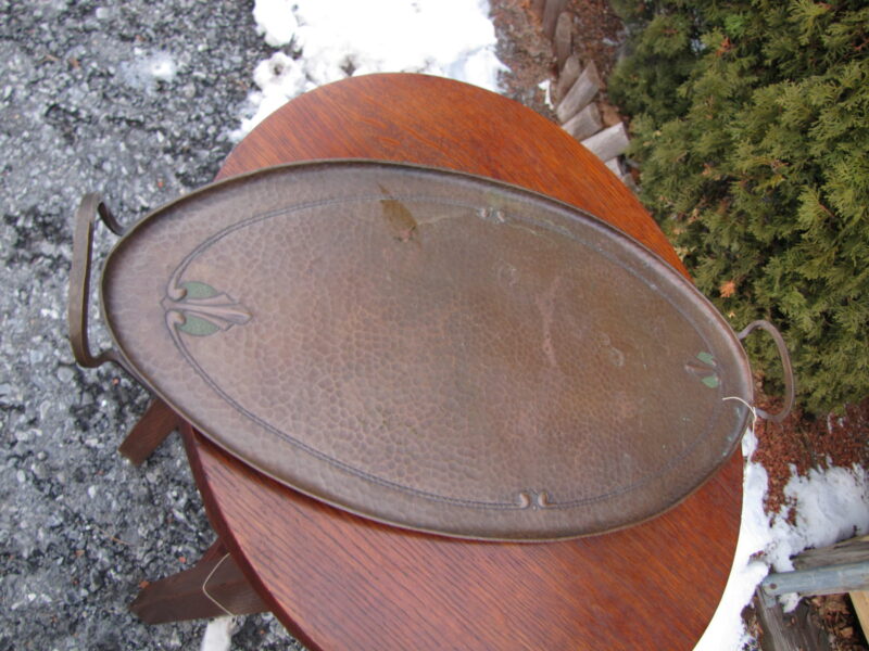 Superb  Antique Large Roycroft  Tray  W3066 - SOLD