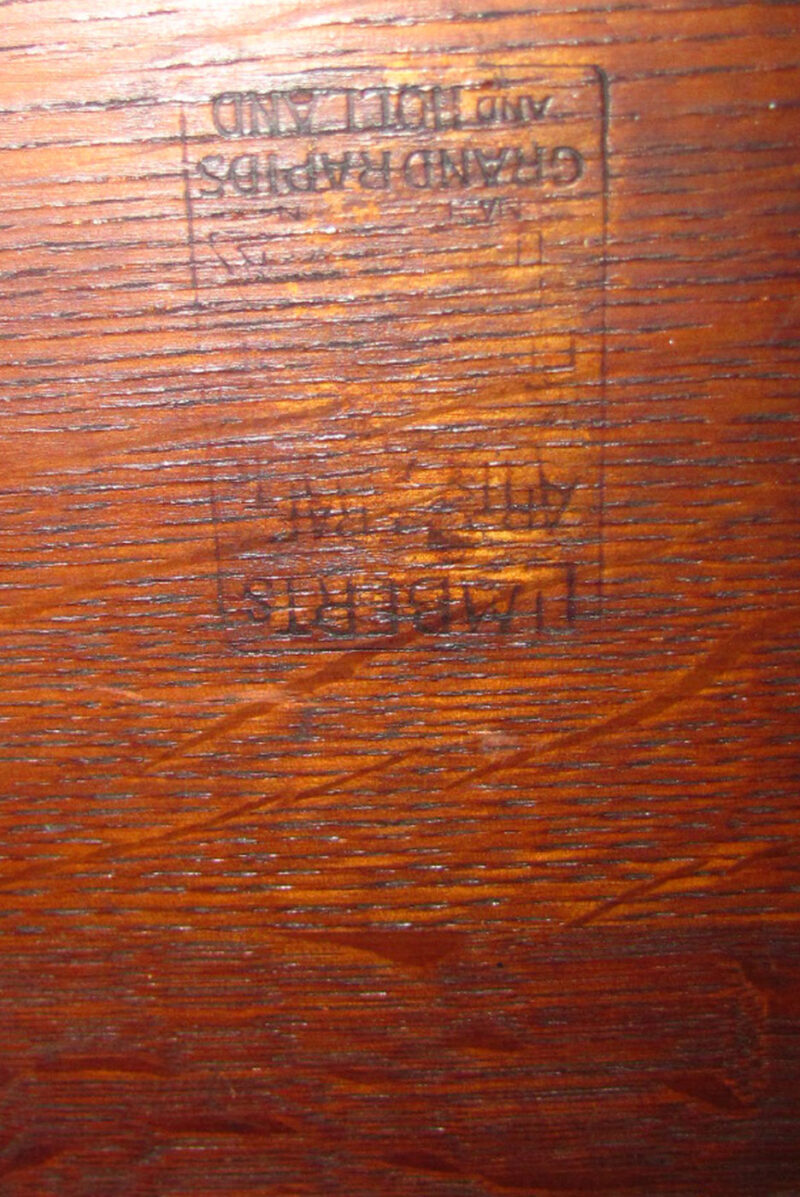 Antique Mission Limbert Launch Table  w3077? - Image 10