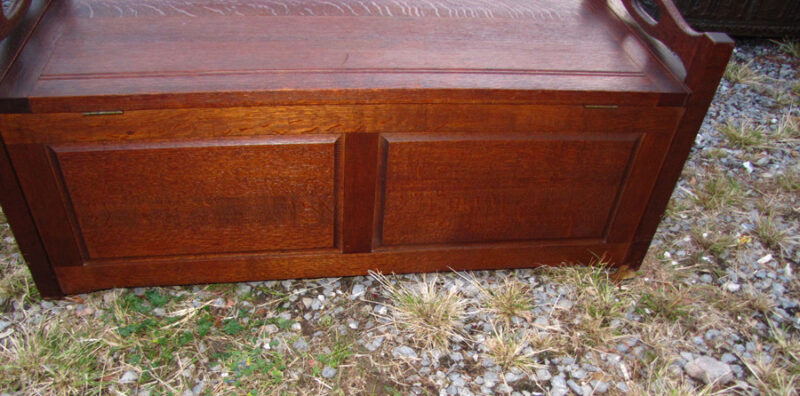 Superb Antique  Arts&crafts Blanket Chest  w3089 - Image 3