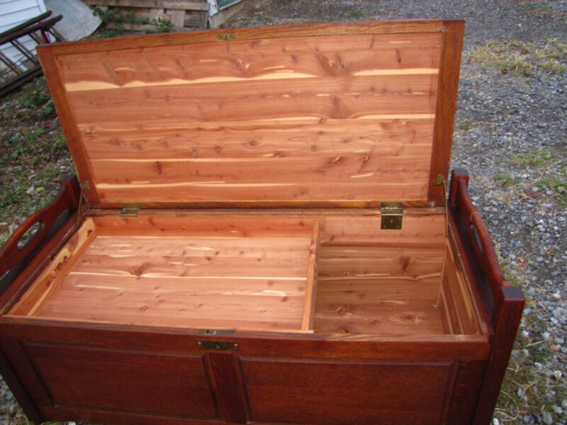 Superb Antique  Arts&crafts Blanket Chest  w3089 - Image 6