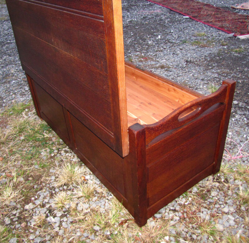Superb Antique  Arts&crafts Blanket Chest  w3089 - Image 9