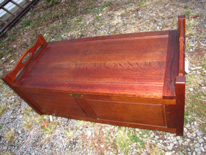 Superb Antique  Arts&crafts Blanket Chest  w3089 - Image 17
