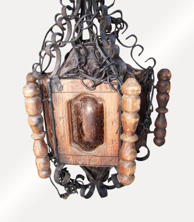 Antique R&C Hanging Chandelier W3105 - Image 4