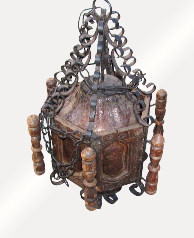 Antique R&C Hanging Chandelier W3105 - Image 3