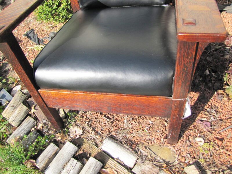 Antique L&jG Stickley Morris Chair w3109 - Image 2
