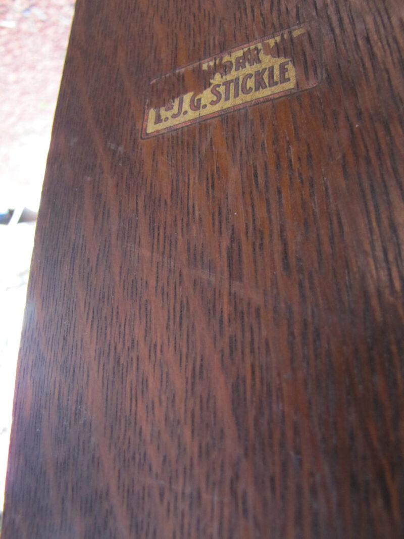 Antique L&jG Stickley Morris Chair w3109 - Image 8