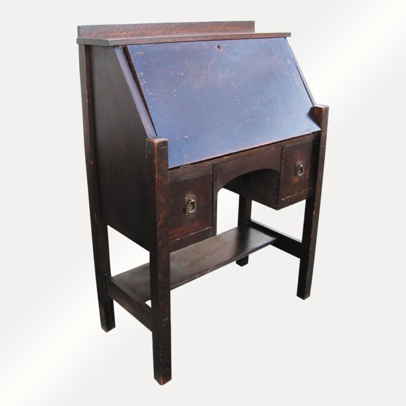 Antique Michigan Chair Co Drop Front Desk. W3117 - Image 4