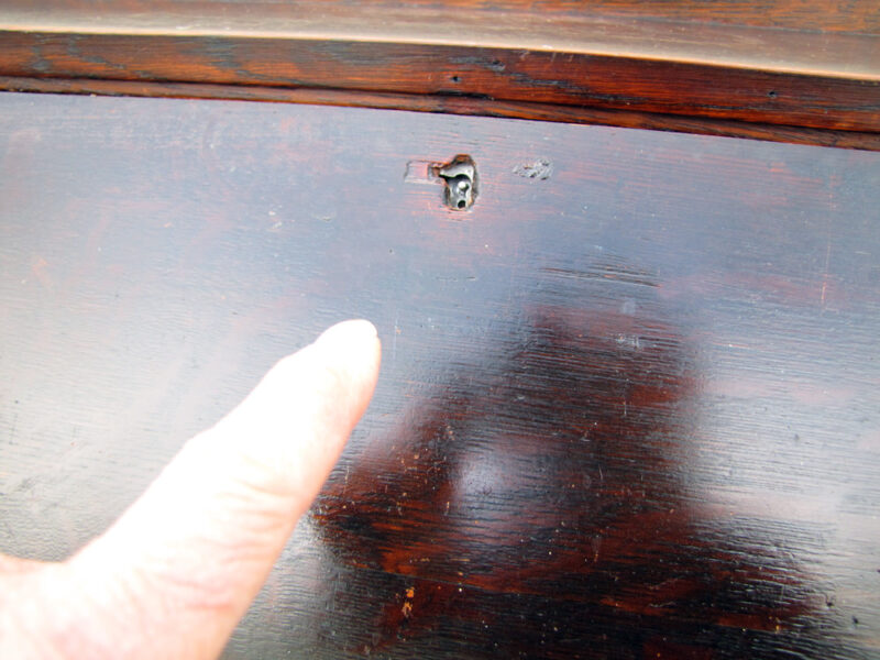 Antique Michigan Chair Co Drop Front Desk. W3117 - Image 11