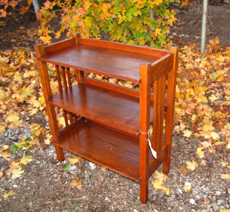 Antique Stickley Brothers Book Stand w3121 - Image 3