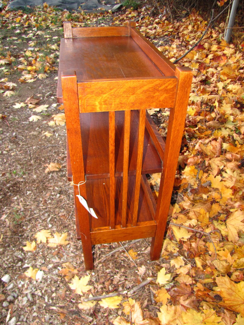 Antique Stickley Brothers Book Stand w3121 - Image 4
