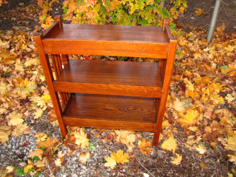 Antique Stickley Brothers Book Stand w3121 - Image 6