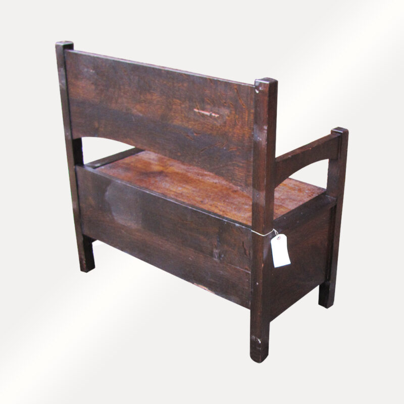 Antique Michigan Chair Company Arts & Craft Bench. W3147 - Image 5