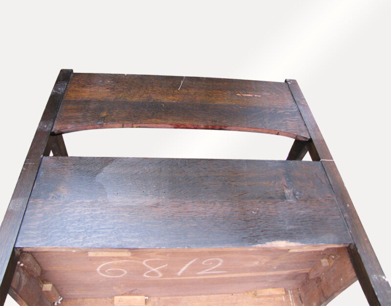 Antique Michigan Chair Company Arts & Craft Bench. W3147 - Image 8